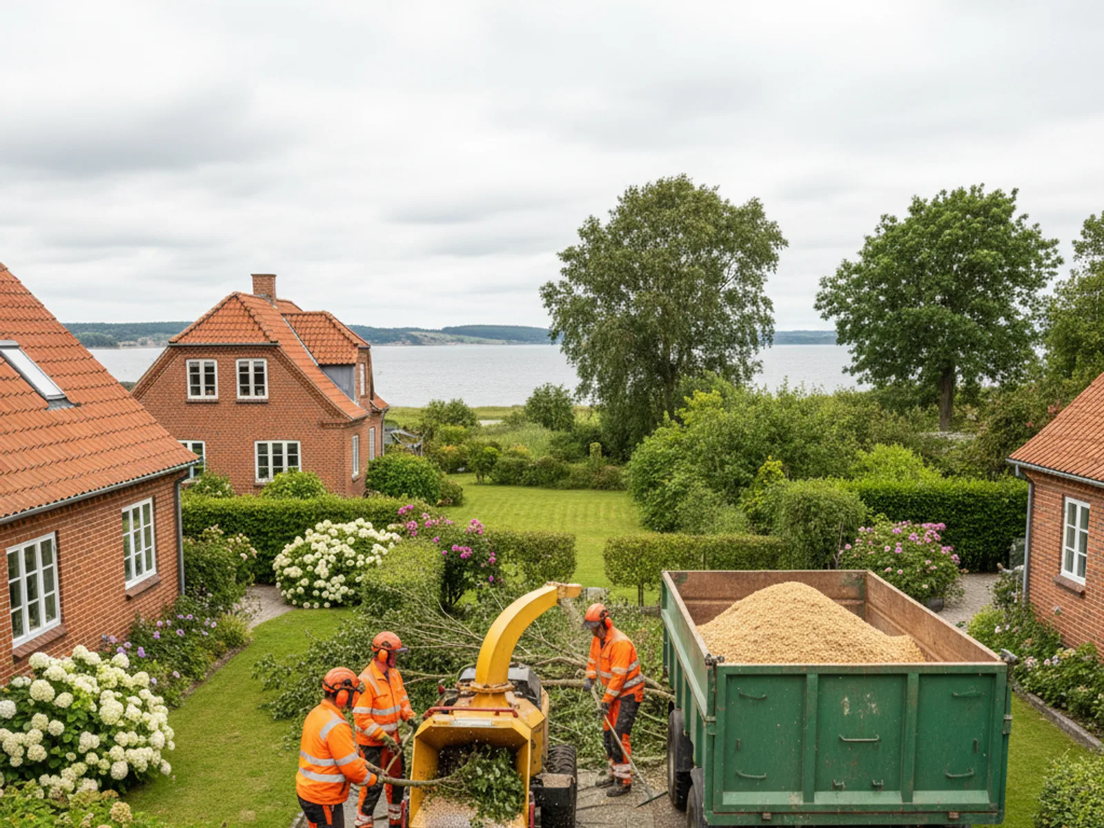 Flisning & bortkørsel i Kalundborg