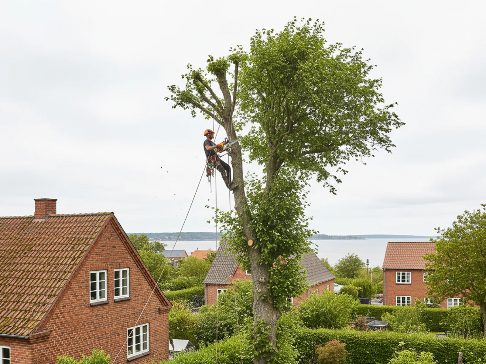 Topkapning & nedtagning i Kalundborg